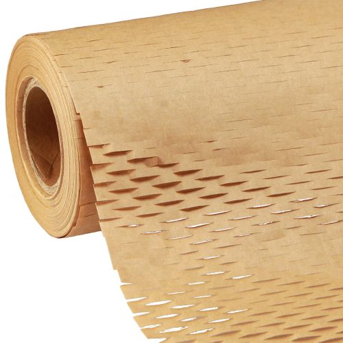 položky Voštinový papír přírodní hnědý balicí papír Š50,5cm D2500cm