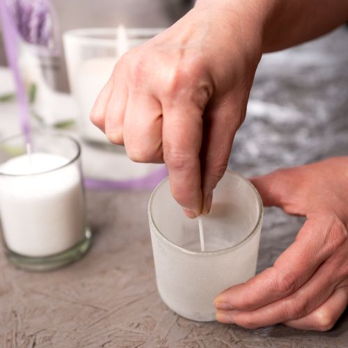 položky Voskové granule svíčky s vůní citronové trávy 400g