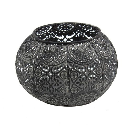 Floristik24 Lucerna šedá orientální Ø10,5cm V7,5cm