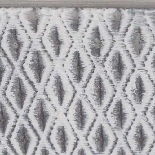Zinková miska s diamantovým vzorem, 26 cm x 15,5 cm | Floristik24.cz
