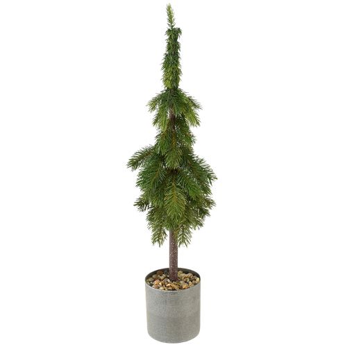 položky Jedle špičatá v květináči umělý vánoční stromeček Ø12cm H70cm