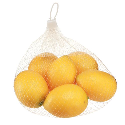 položky Citronová dekorace umělá výživa Ø5,5cm V8cm 6 ks