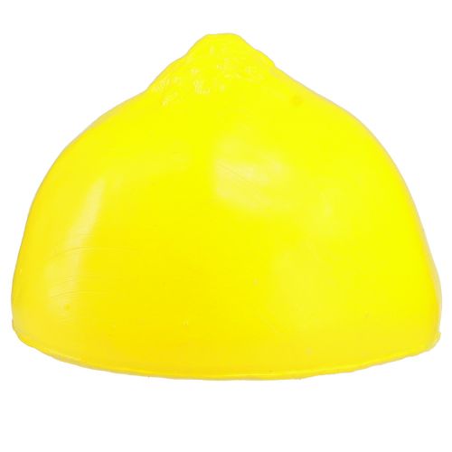 položky Citronová dekorace umělé půlky citronu žluté 5,5×4,5 cm 18 kusů