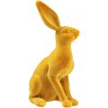 Floristik24 Dekorace velikonočního zajíčka postava králíka kari Velikonoční zajíček pár 16cm 2ks