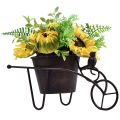 Floristik24 Slunečnicový trakař na aranžování umělých květin 30cm