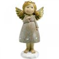 Floristik24 Adventní dekorace, anděl strážný, vánoční anděl, postava anděla V24cm