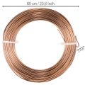 Hliníkový drát 2mm pro květinářství a řemesla 60m 500g | Floristik24.cz