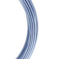 Floristik24 Hliníkový drát pastelově modrý Ø2mm 12m