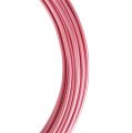 Floristik24 Hliníkový drát růžový Ø2mm 12m