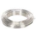Floristik24 Hliníkový drát, stříbrný, 3 mm, řemeslný drát pro kreativní projekty, 1 kg