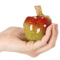 Sada umělého ovoce jablko hruška dekorativní předmět podzim 12cm 3 ks | Floristik24.cz