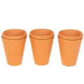 Nádrž na vodu Aquasafe s napáječkou proti hmyzu do zahrady, na balkon a terasu, 12 cm, 3 kusy | Floristik24.cz