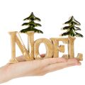 Vánoční dekorace Noel stojan se dvěma jedlemi 18cm | Floristik24.cz