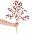 Umělá větvička z bobulí, realistická podzimní dekorace, 68 cm | Floristik24.cz