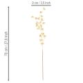 Umělá dekorace z bobulových větviček, zlatá, 70 cm, 3 kusy | Floristik24.cz