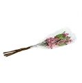 Floristik24 Větev bobulová umělá růžovo-lila 64cm 6ks