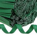 Floristik24 Vázací pásky dlouhé zelené 30cm dvojitý drát 1000p