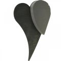 Floristik24 OASIS® Black Bioline® Floral Foam Heart Black H34cm 2ks