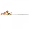 Floristik24 Dekorativní květina jiřina, podzimní dekorace, hedvábná květina oranžová 55cm Ø9 / 11cm