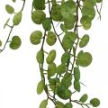 Floristik24 Závěsný zelený rostlinný umělý věšák na listy 5 pramenů 58cm