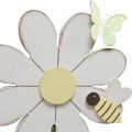 Floristik24 Květinová dekorace s včelkou, dřevěná dekorace na jaro V56cm