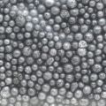 Floristik24 Metalické ozdobné korálky antracitové ozdobné granule kulaté 4-8mm 1l