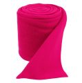 Floristik24 Ozdobný fleece růžový 15cm 5m