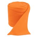 Floristik24 Ozdobný fleece oranžový 15cm 5m