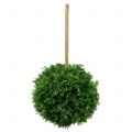 Floristik24 Umělá rostlinná koule na zavěšení zelená Ø20cm