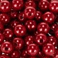Ozdobné korálky Ø10mm červené 115 ks | Floristik24.cz