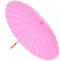 Floristik24 Ozdobný deštník růžový Ø60cm H42cm