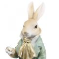 Floristik24 Deco králičí pár králíků vintage figurky V40cm 2ks