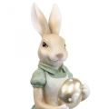 Floristik24 Deco králičí pár králíků vintage figurky V40cm 2ks