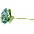 Floristik24 Dekorativní hortenzie modrá umělá květina Umělá zahradní květina V35cm