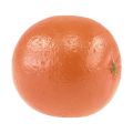 Floristik24 Ozdobné oranžové umělé ovoce Oranžové dekorativní ovoce Ø8,5cm V8,5cm