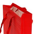Floristik24 Deko taška na dárek červená 12cm x 19cm 1ks