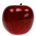 Floristik24 Dekorativní jablka červená, lakovaná Ø8cm 6ks
