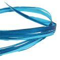 Floristik24 Deco rafia dvoubarevná modrá 200m