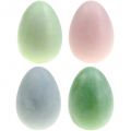 Floristik24 Velikonoční vajíčka velké pastelové barvy V16cm 4ks