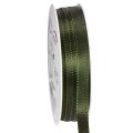 Floristik24 Dekorativní stuha, úzká taftová stuha pro kreativní balení dárků, šířka 10 mm, délka 50 m