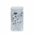 Floristik24 Dekorační kameny diamant akryl čirý Ø1,8cm 150g sypaná dekorace