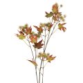 Floristik24 Umělá podzimní větev ambry s listy a trsy plodů, 132 cm