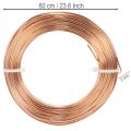 Hliníkový drát v roli pro tvoření a květinářství, 60 m, 500 g | Floristik24.cz