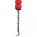 Floristik24 Vrtací zařízení drátová vrtačka DrillMaster Twister Mini Red 20cm