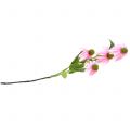 Floristik24 Echinacea květina umělá světle růžová 90cm