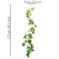 Girlanda z umělého břečťanu pro dekoraci pokoje 173 cm | Floristik24.cz
