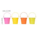 Barevné kbelíky, Ø8cm V7,5cm, 12 kusů | Floristik24.cz