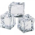 Floristik24 Umělé kostky ledu dekorativní led průhledné 2,5×3×2,5cm 12ks