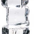 Floristik24 Deko kostky ledu, letní dekorace, umělý led 3cm 6ks