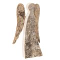 Floristik24 Figurka anděla ze dřeva s březovou kůrou, 30 cm